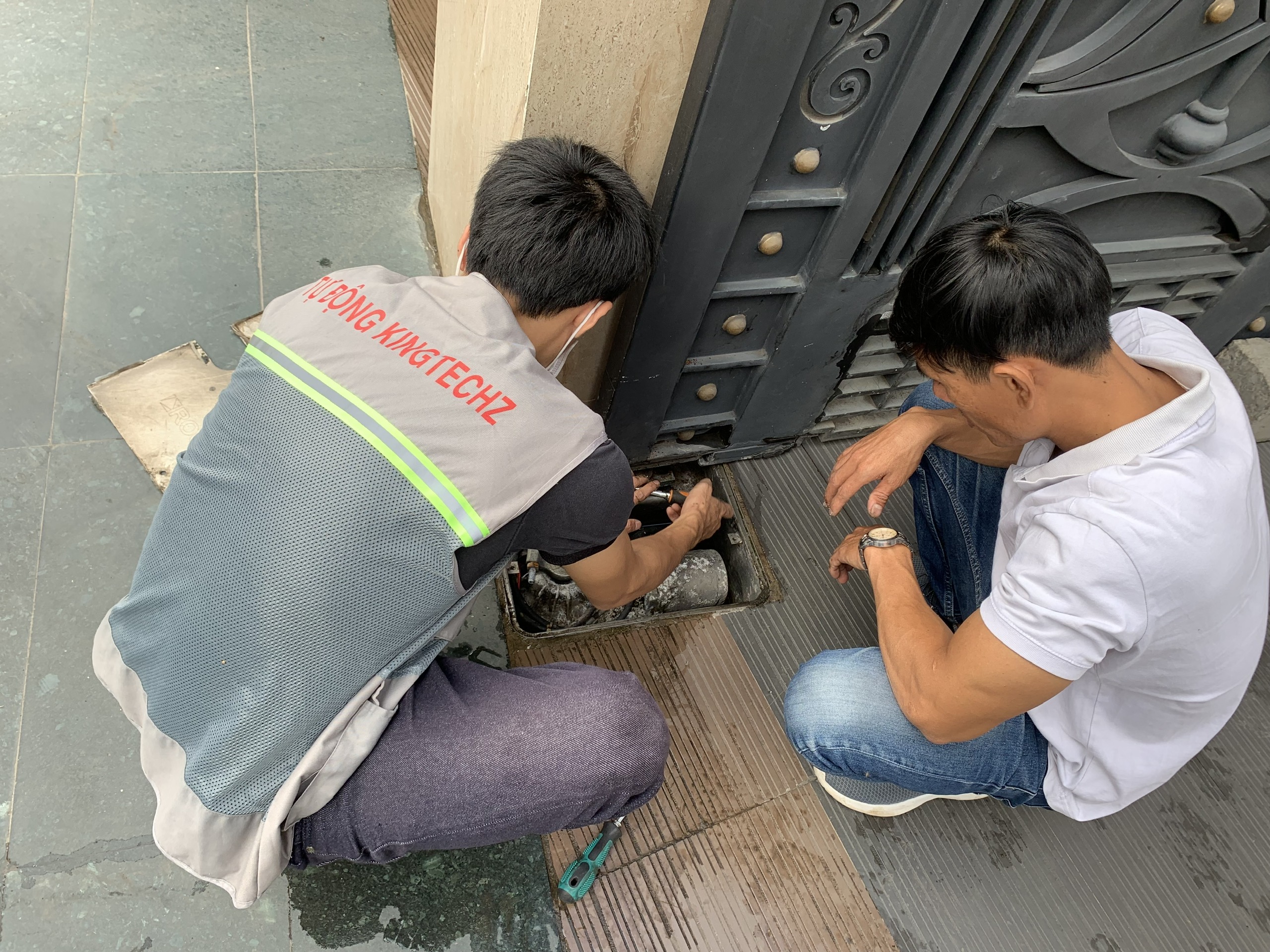 kingtechz sửa motor cổng tự động.