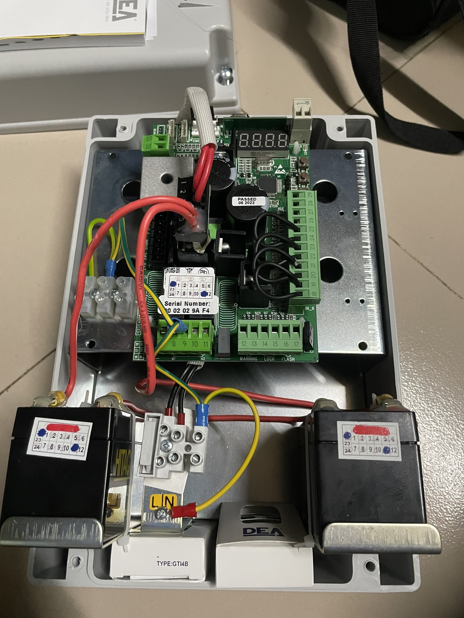 Bình lưu 24v panasonic cho cổng